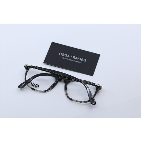 💯 NEW PERSOL PO3175V 9057 TORTOISE GREY EYEGLASSES - Picture 7 of 12